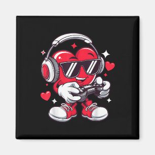 Íman Heart Gamer Videos games Engraçados do Dia de os n