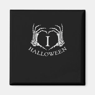 Íman Heart Halloween Skeleton Figurume Men Mulheres Ki