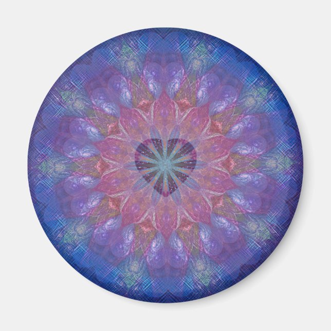 Íman Heart Mandala (Frente)