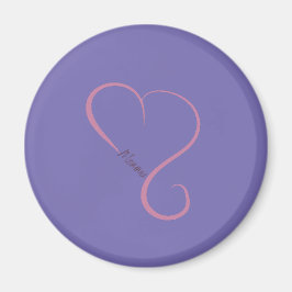 Íman Heart Momma Magnet