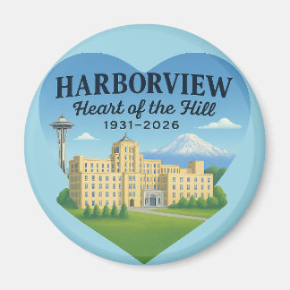 Íman Heart of the Hill Magnet (design B)