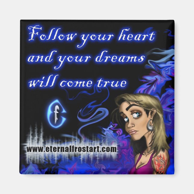 Íman HeartArt4 (Frente)