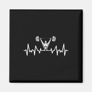 Íman Heartbeat Barbell Bodybuilding Gym W