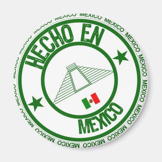 Íman Hecho en méxico (Frente)