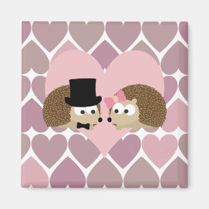 Íman Hedgehog Love with Hearts