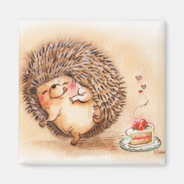 Íman Hedgehog Yum (Frente)