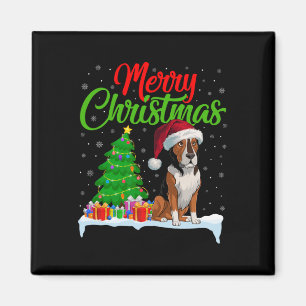 Íman Heeldog Árvore de Natal Luz Engraçado Xmas Heeler