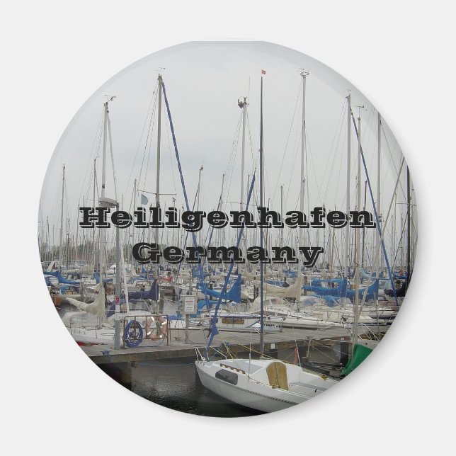Íman Heiligenhafen Alemanha (Frente)