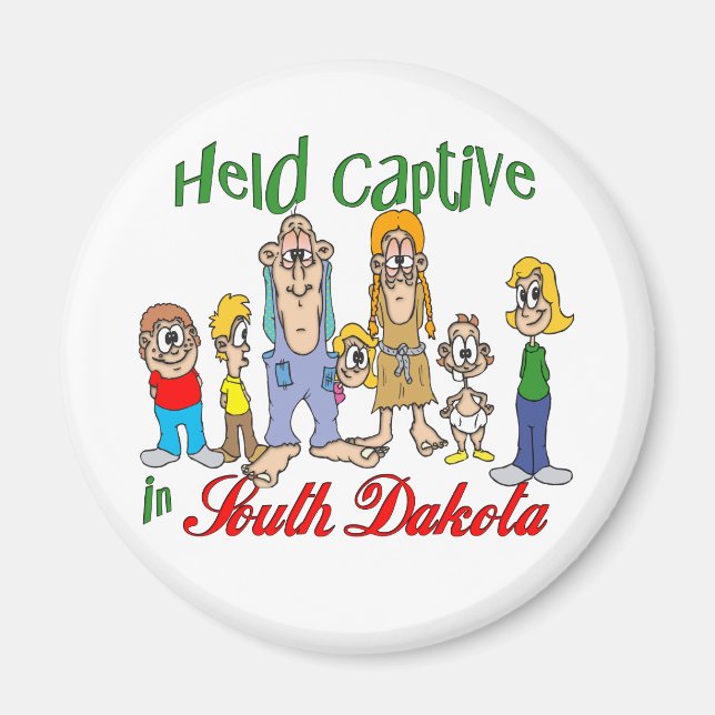 Íman Held Captive em Dakota do Sul (Frente)