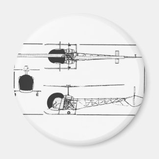 Íman Helicóptero Bell 47