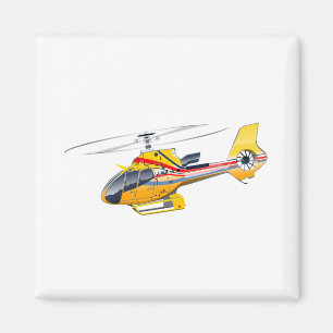 Íman Helicóptero de desenho animado
