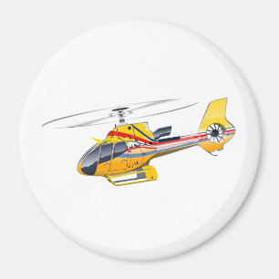 Íman Helicóptero de desenho animado