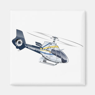 Íman Helicóptero de desenho animado
