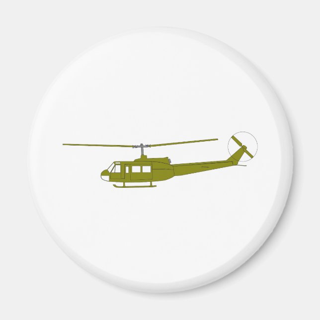 Íman Helicóptero Utilitário UH-1H 'Huey' (Frente)