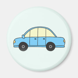 Íman Hellblaues Auto