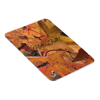 Íman "Hello Fall!" Refrigerator Magnet