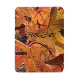 Íman "Hello Fall!" Refrigerator Magnet