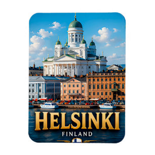 Íman Helsinki Finlândia Capital Nórdica Escape 🌊