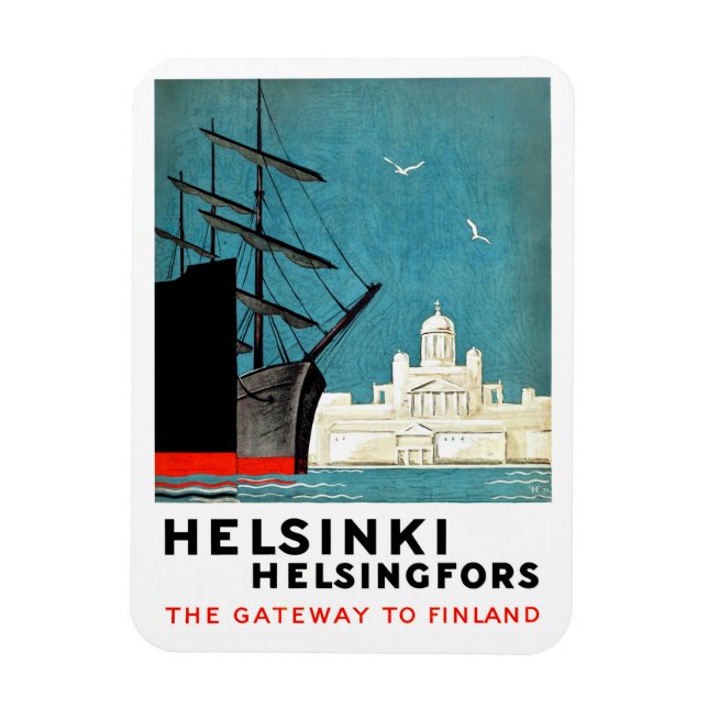 Íman Helsínquia Port (Vertical)