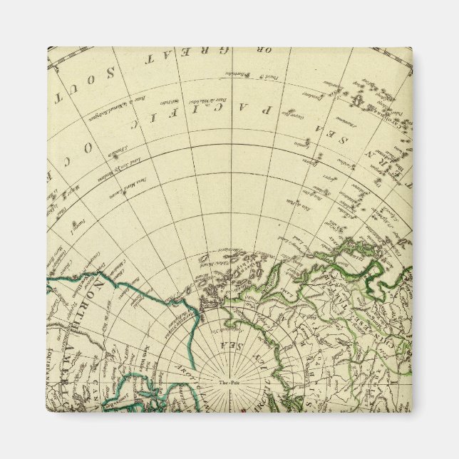 Íman Hemisfério do norte 2 (Frente)