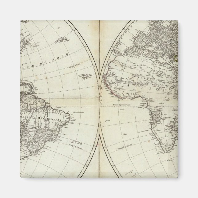 Íman Hemisfério Ocidental ou Novo Mundo (Frente)