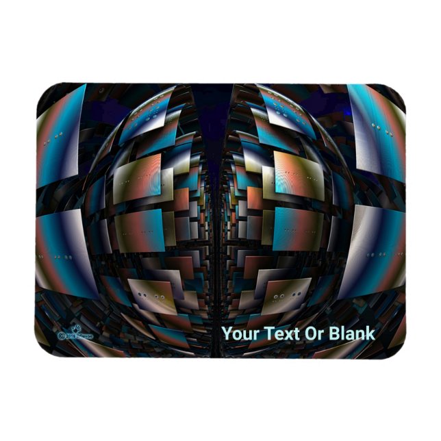 Íman Hemisférios Concentrados (Horizontal)