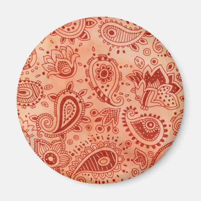 Íman Henna Design Magnet (Frente)