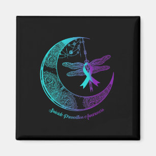 Íman Henna Moon Dragonfly Sensibilização para a Prevenç