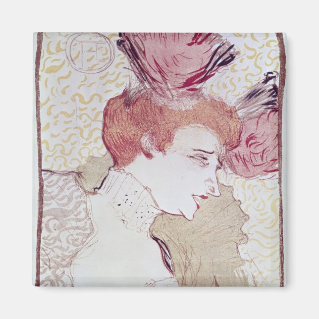 Íman Henri de Toulouse-Lautrec | Retrato de Marcelle L (Frente)