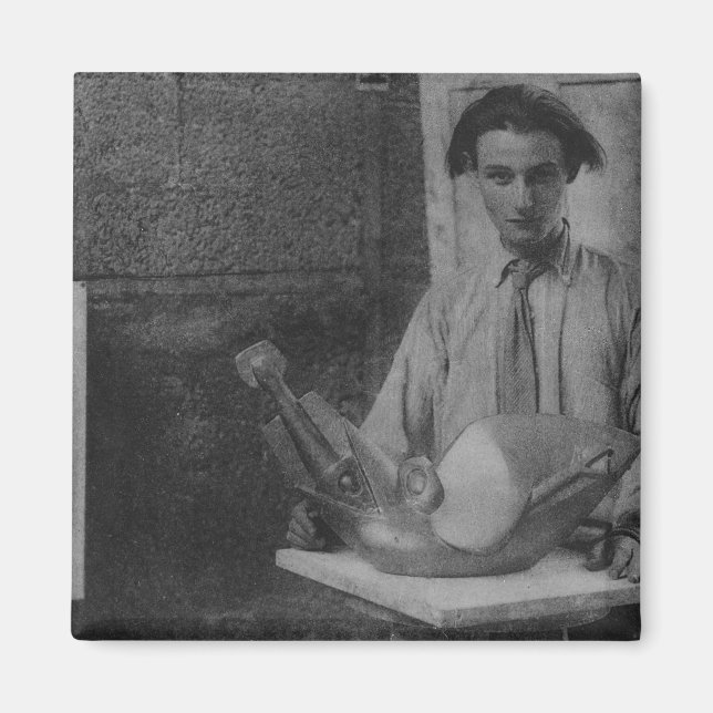 Íman Henri Gaudier-Brzeska (Frente)