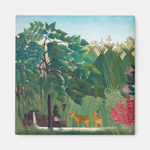 Íman Henri Rousseau - A Cachoeira