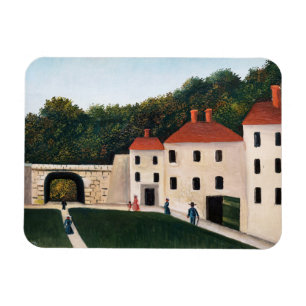 Íman Henri Rousseau - Caminhantes em um Parque