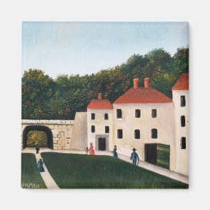 Íman Henri Rousseau - Caminhantes num Parque