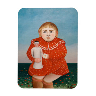 Íman Henri Rousseau - Criança com uma Boneca