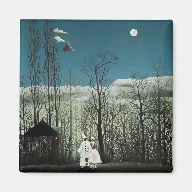 Íman Henri Rousseau - Noite do Carnaval (Frente)
