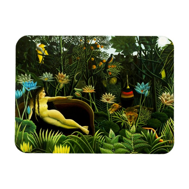 Íman Henri Rousseau O Magneto Dos Sonhos (Horizontal)