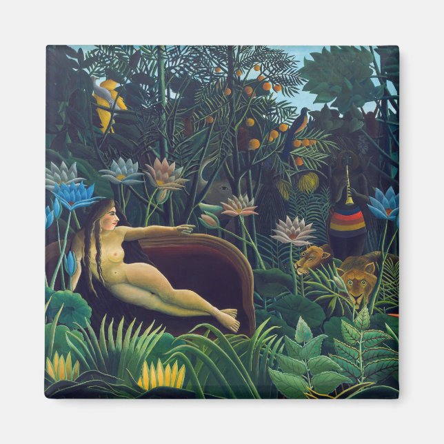 Íman Henri Rousseau - O Sonho / Le Reve (Frente)