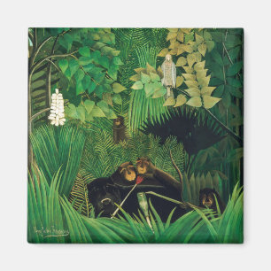 Íman Henri Rousseau - Os Alegres Malabaristas