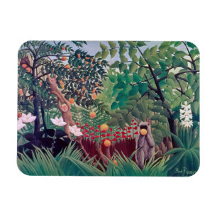 Íman Henri Rousseau - Paisagem Exótica