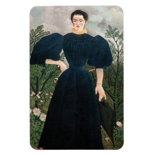 Íman Henri Rousseau - Retrato de Madame M.