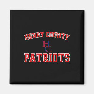 Íman Henry County Patriots Logo Varsity Hs