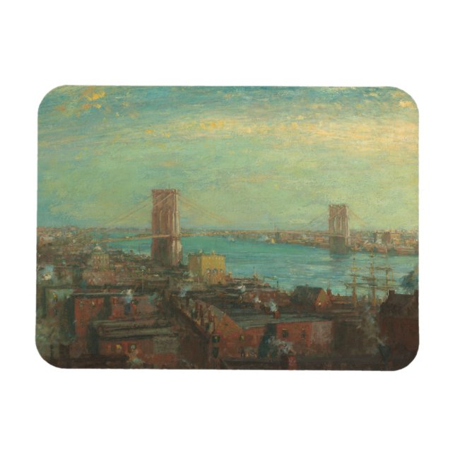 Íman Henry Ward Ranger - Ponte do Brooklyn (Horizontal)