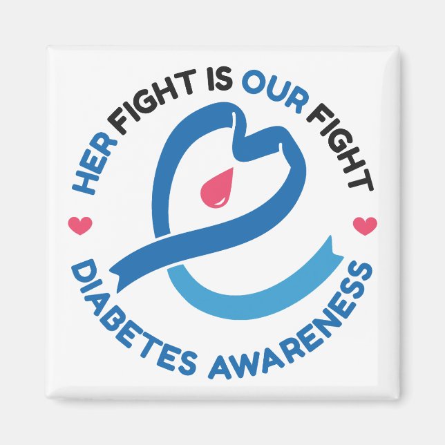 Íman Her Fight Is Our Fight – Diabetes Awareness (Frente)