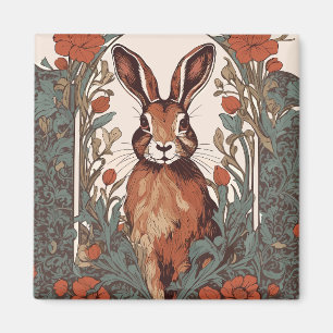 Íman Herança curiosa elegante William Morris inspirada