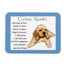 Íman Herança do Amor do Cocker Spaniel