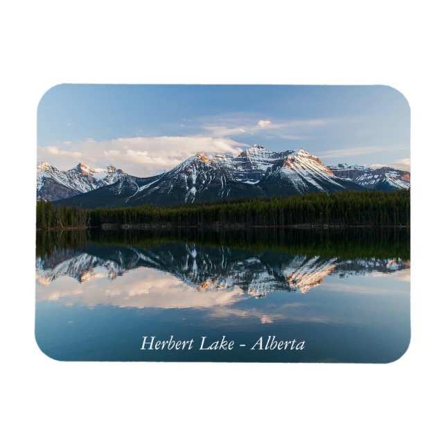 Íman Herbert Lake, Alberta, imã do Canadá (Horizontal)