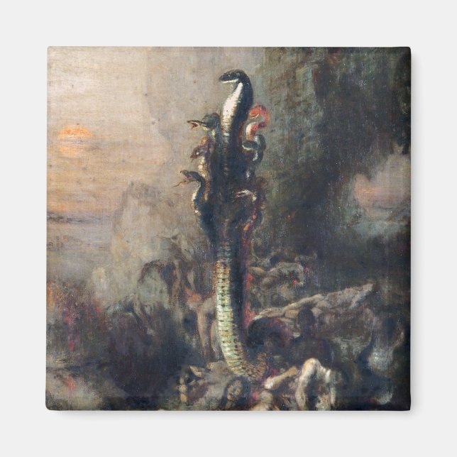 Íman Hércules e a Hidra Lernaena (Frente)