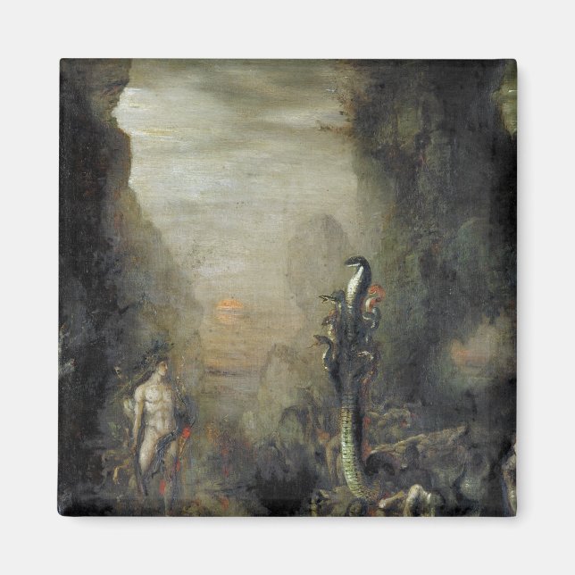 Íman Hércules e a Hidra Lernaena (Frente)