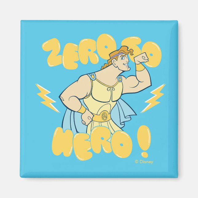 Íman Hercules - Zero to Hero Magnet (Frente)