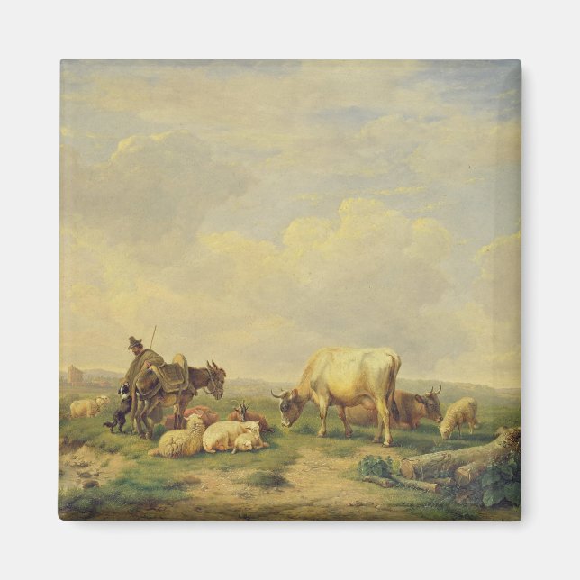 Íman Herdsman e Herd, c.1880 (Frente)